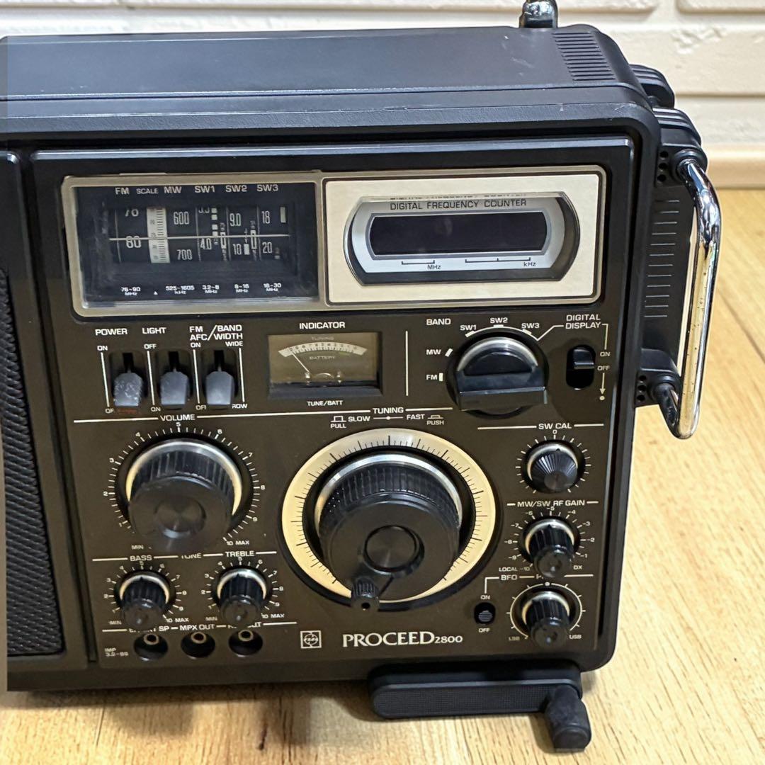 希少✨ National PROCEED 2800 RF-2800 ラジオ