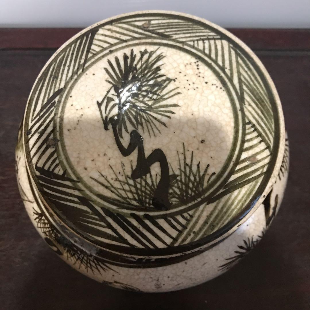 希少品　骨董品　古美術　中国美術　磁州窯　花瓶　壺