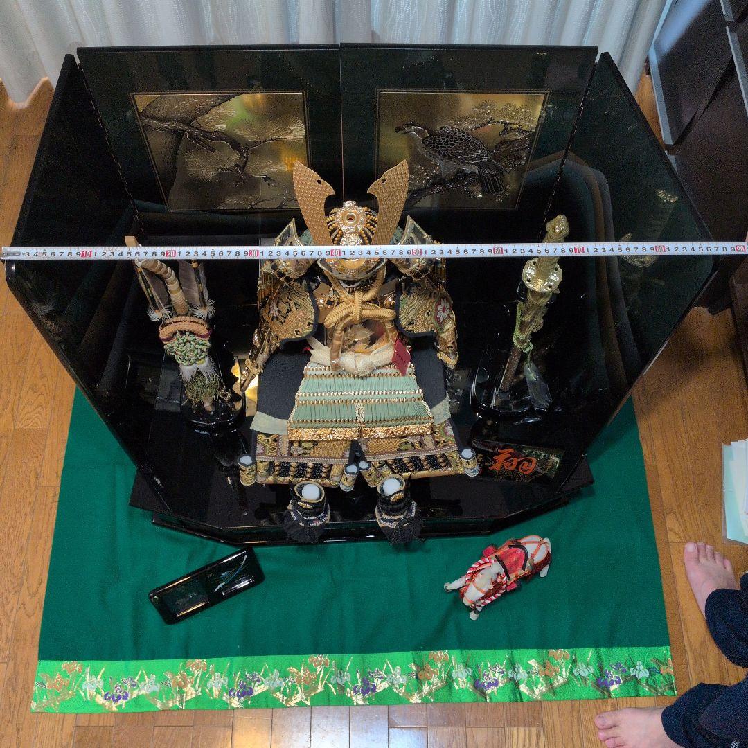 豪華な五月人形 武将の鎧 約60cm