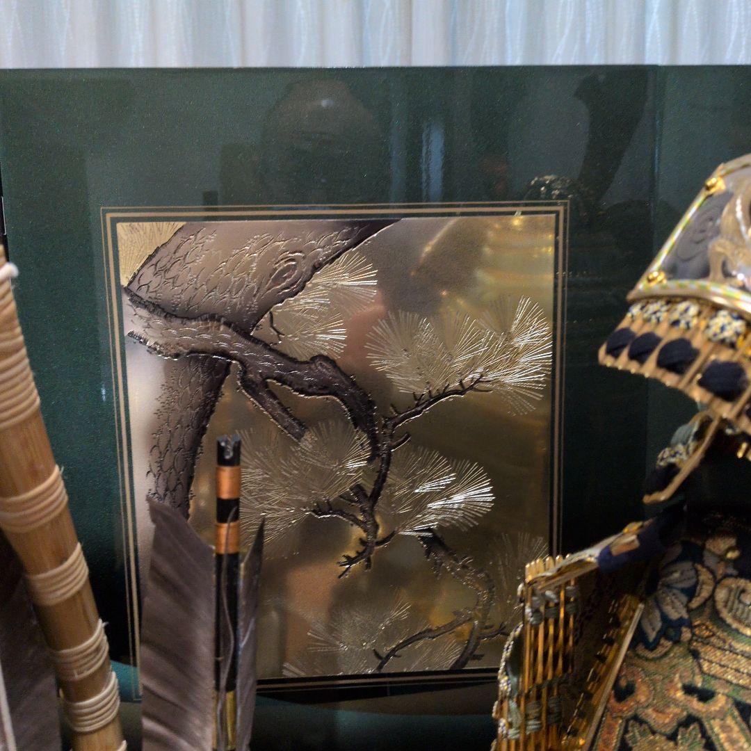 豪華な五月人形 武将の鎧 約60cm