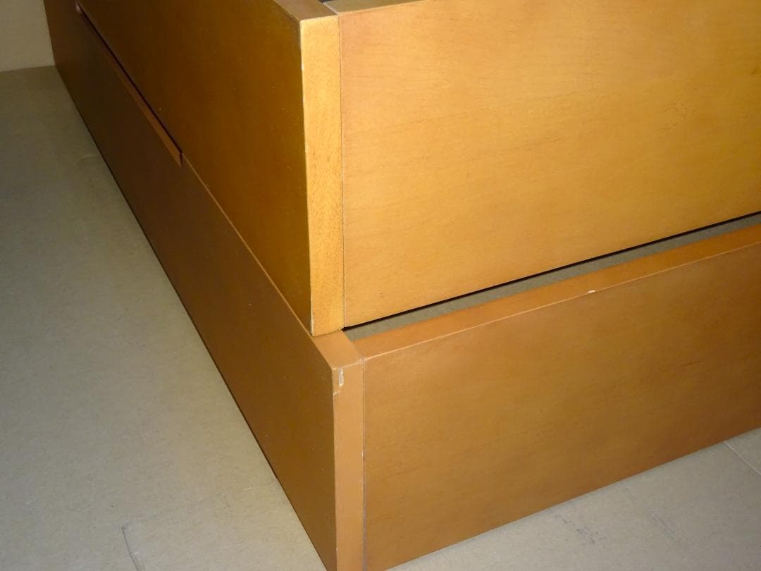 無印良品 ベッド下収納２台セット