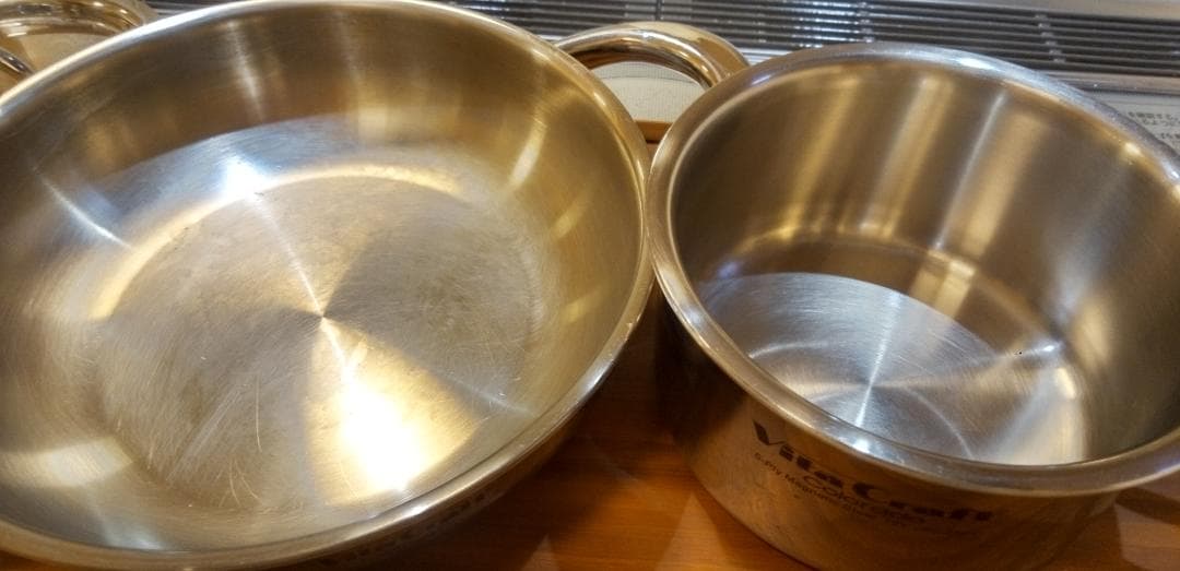 VitaCraft 鍋セット　新品価格34100円・5層・マルチパン＆片手鍋