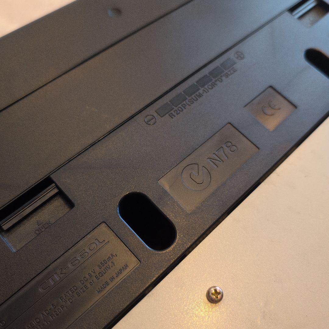 高機能！カシオ 電子キーボード CTK-660L 光ナビ搭載