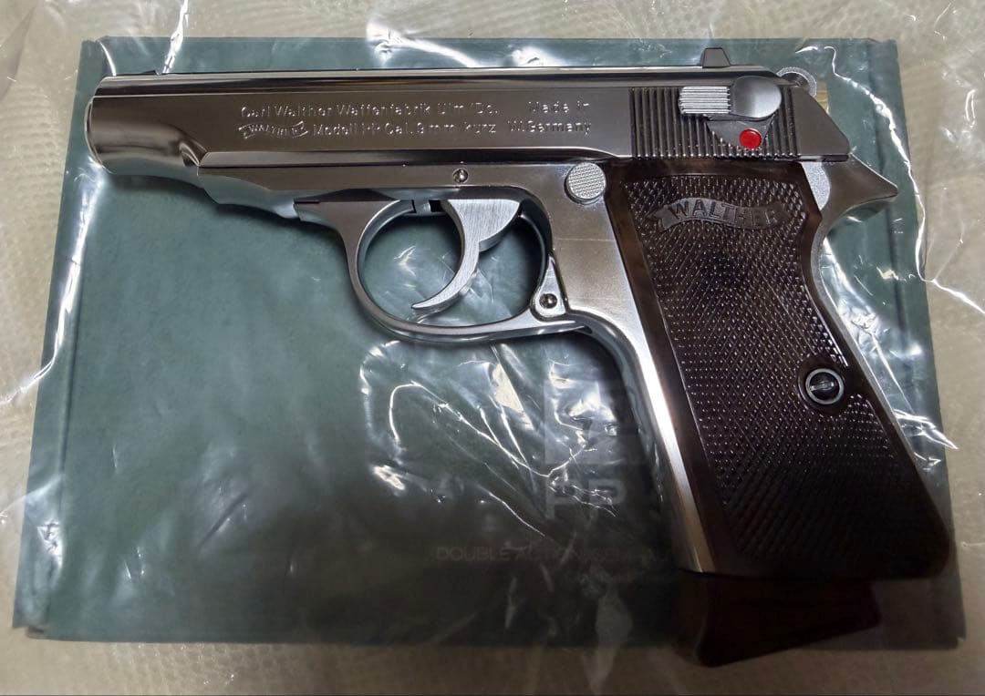 マルゼン　ワルサーppガスブローバックステンレスモデル　コレクション品早い者勝ち