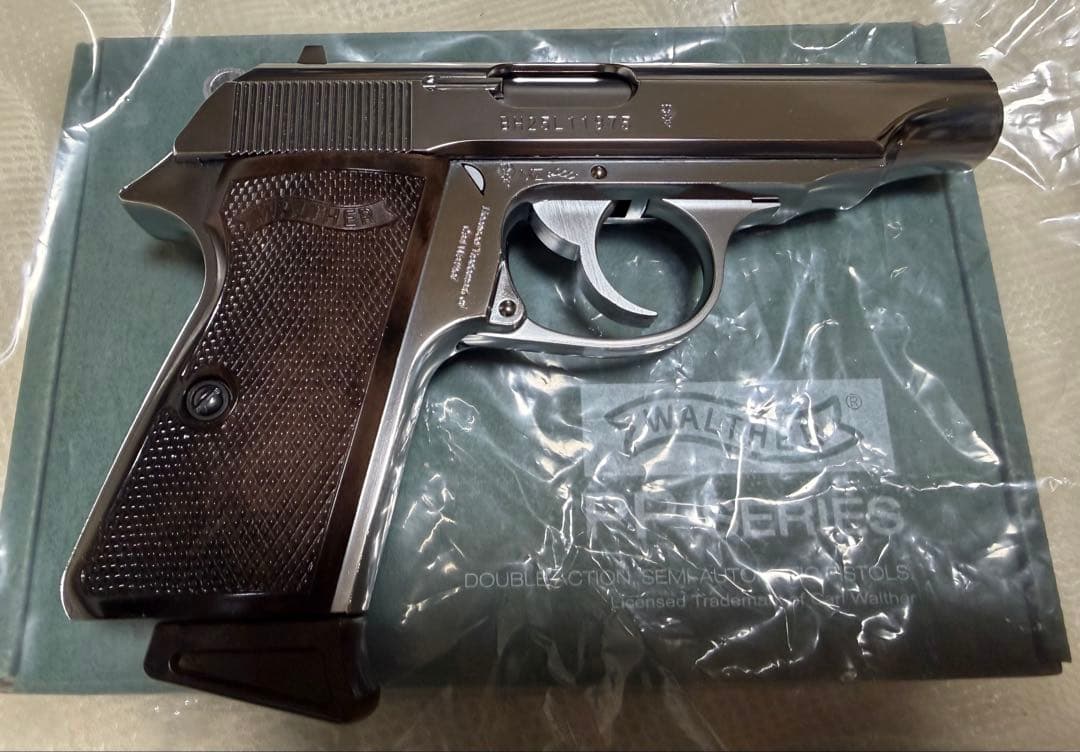 マルゼン　ワルサーppガスブローバックステンレスモデル　コレクション品早い者勝ち