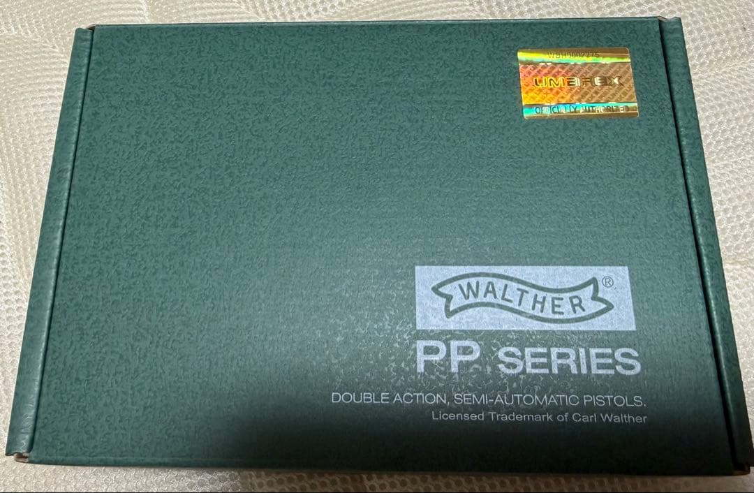 マルゼン　ワルサーppガスブローバックステンレスモデル　コレクション品早い者勝ち