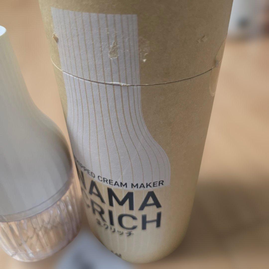NAMACRICH 生クリッチ ホイップクリームメーカー