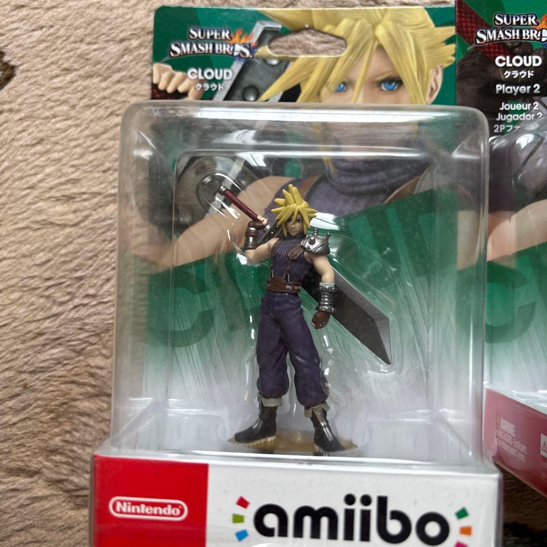 ファイナルファンタジー7 セブン amibo アミーボ 3体まとめ売り