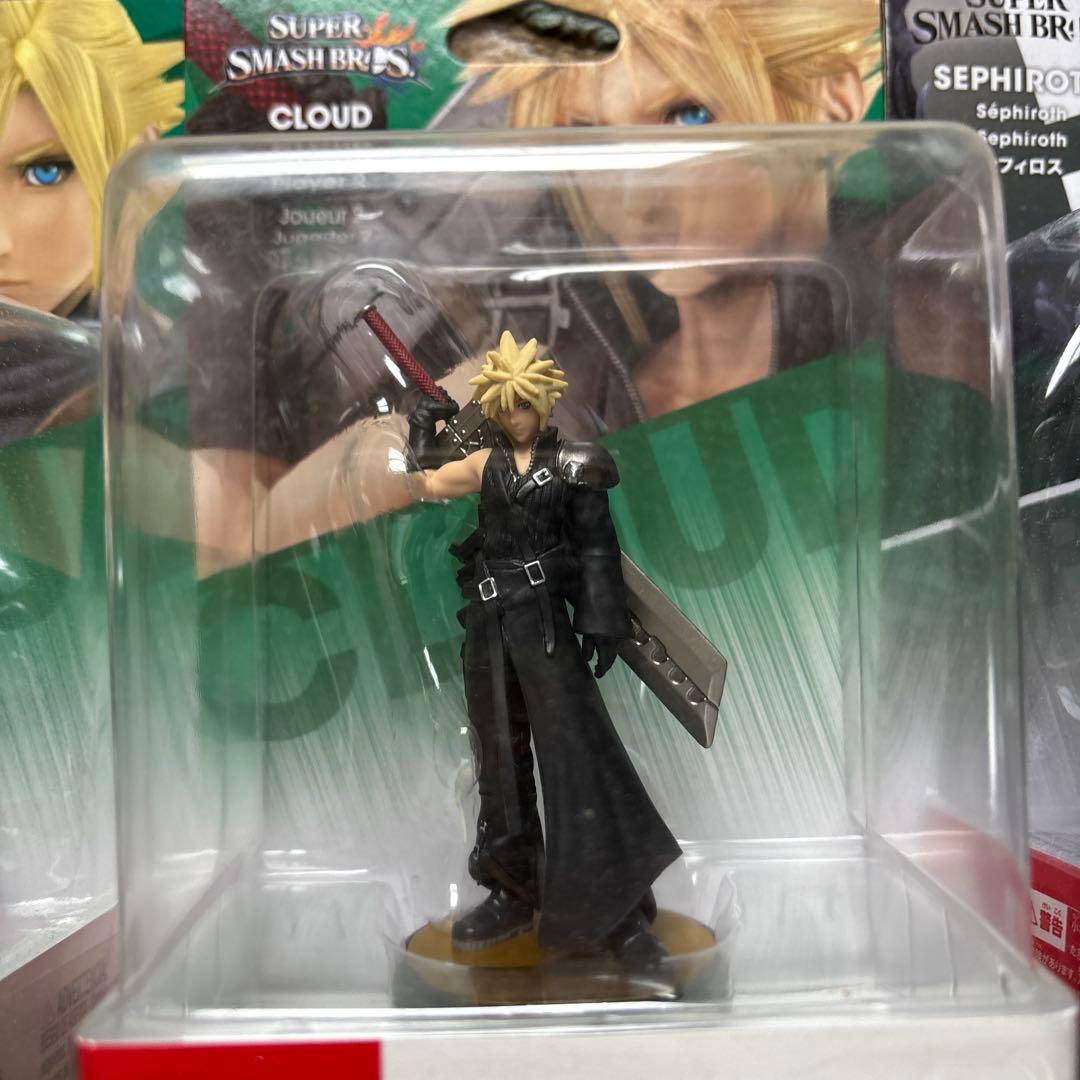 ファイナルファンタジー7 セブン amibo アミーボ 3体まとめ売り