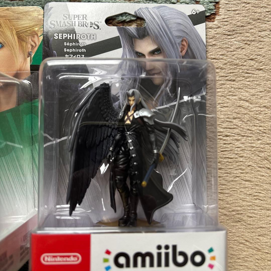 ファイナルファンタジー7 セブン amibo アミーボ 3体まとめ売り