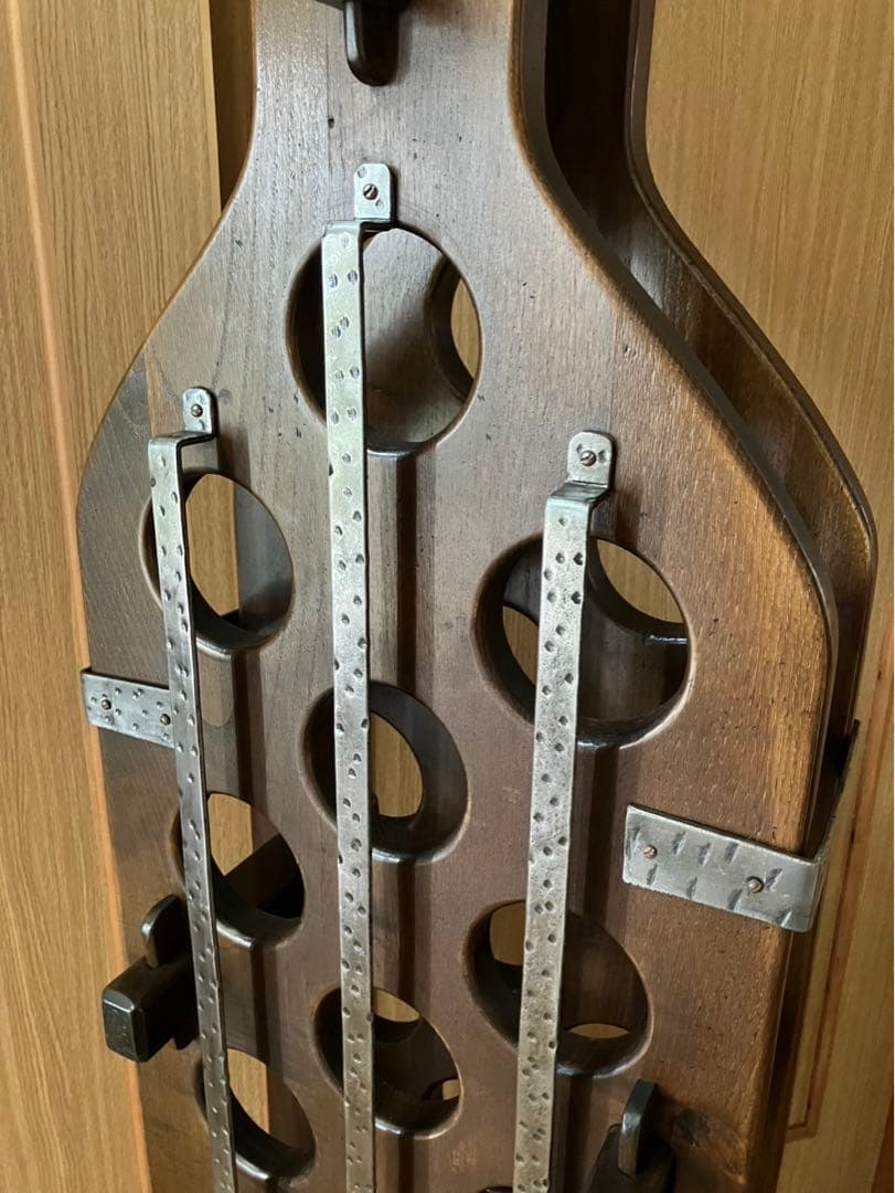 高級家具バロッサバレンティ　ワインボトルラック