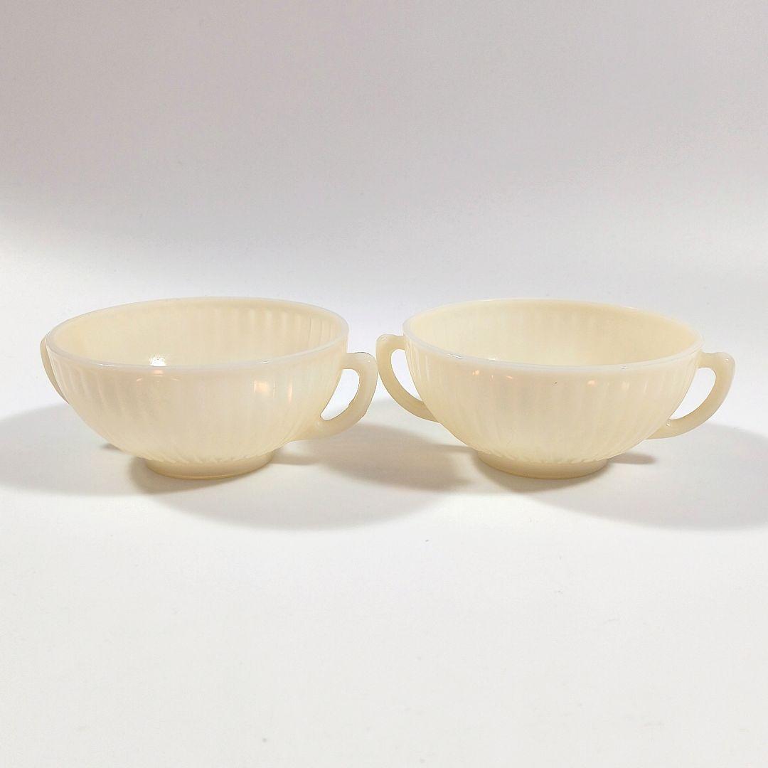 美品✨ビンテージ ペタルウェア スープカップ 2個 クレマックス