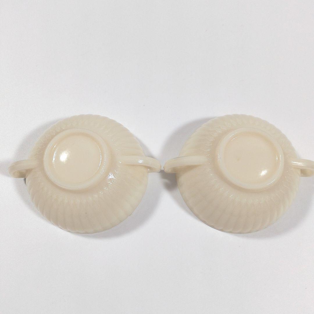 美品✨ビンテージ ペタルウェア スープカップ 2個 クレマックス