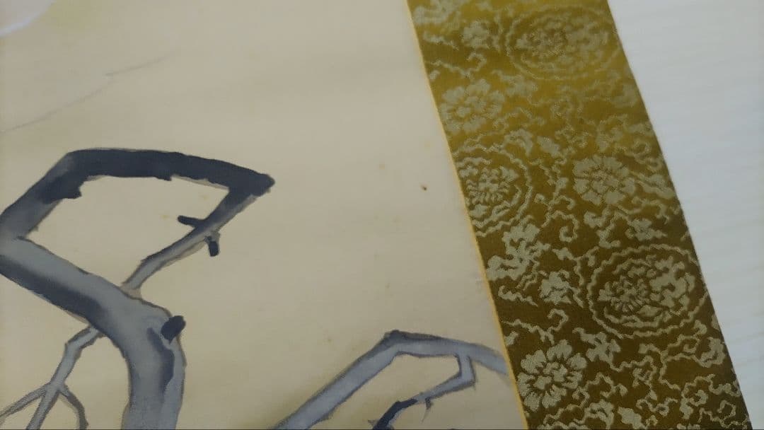 ご希望額まで値下げ～@戦前の日本画家 柴田耕洋 甲冑防人図 絹本肉筆の掛軸