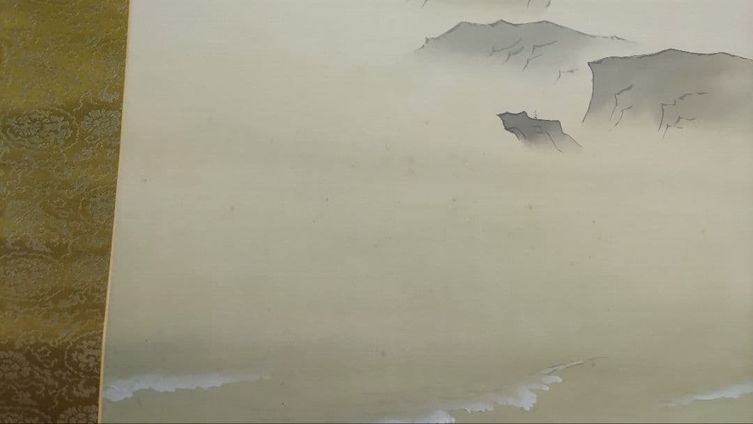 ご希望額まで値下げ～@戦前の日本画家 柴田耕洋 甲冑防人図 絹本肉筆の掛軸