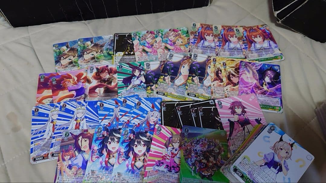 ウマ娘　ヴァイスシュバルツ　デッキ　金塊ブースト　あまり込み