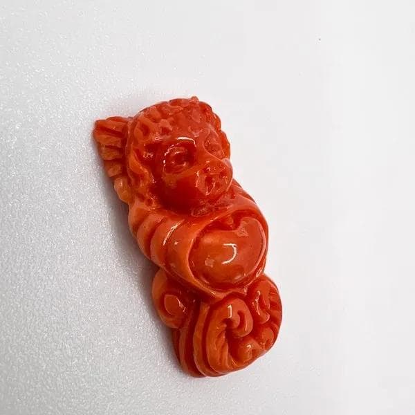 天然珊瑚　彫刻　B8タイプ