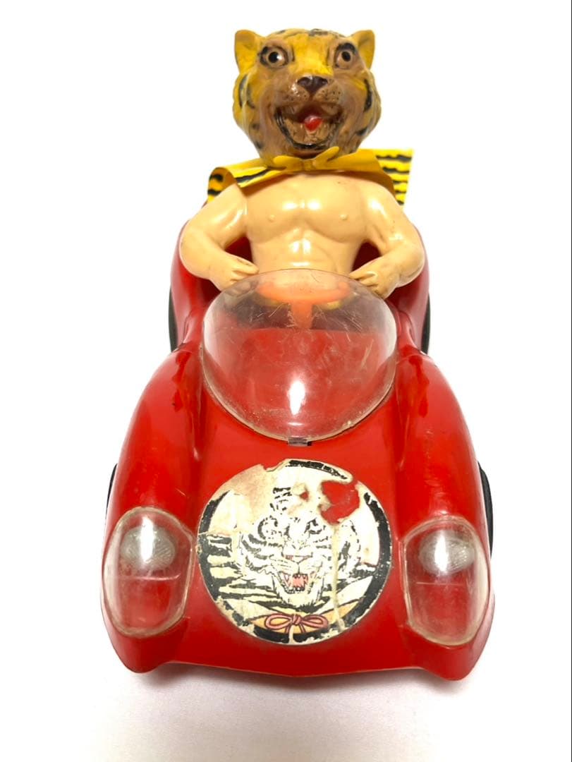 マスダヤ タイガーマスク 大型 レースカー（ブリキ ポピー タカトク ヨネザワ