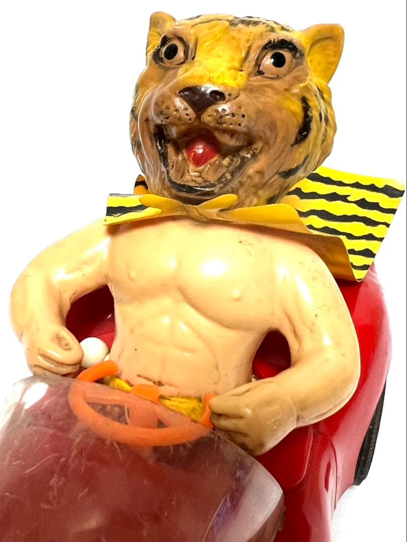 マスダヤ タイガーマスク 大型 レースカー（ブリキ ポピー タカトク ヨネザワ