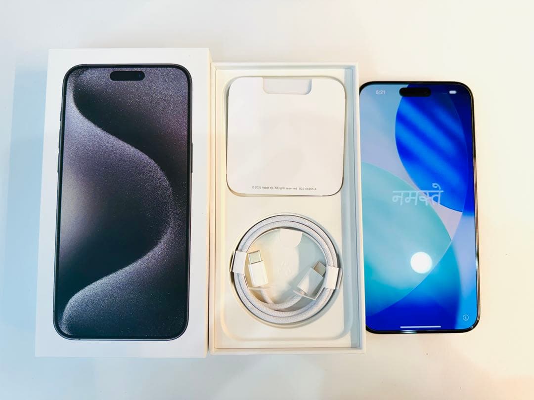超美品 iPhone15 Pro Max 512GB SIMフリー