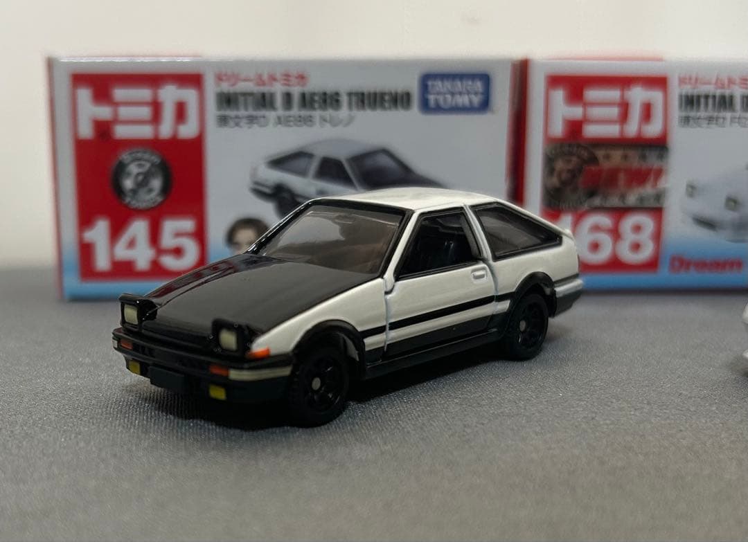 【お値下げ】ドリームトミカ 頭文字D AE86 FC3S FD3Sセット
