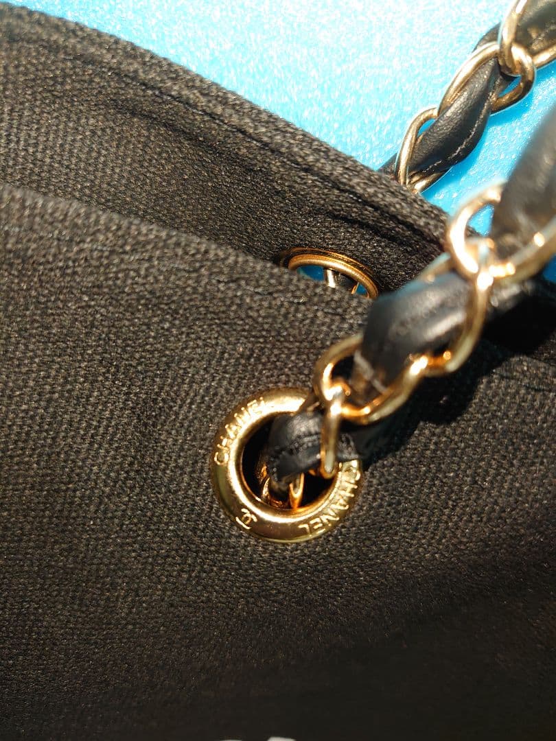 CHANEL シャネル ノベルティ　ブラックトート　A4サイズ入ります☆