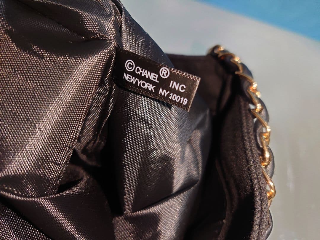 CHANEL シャネル ノベルティ　ブラックトート　A4サイズ入ります☆