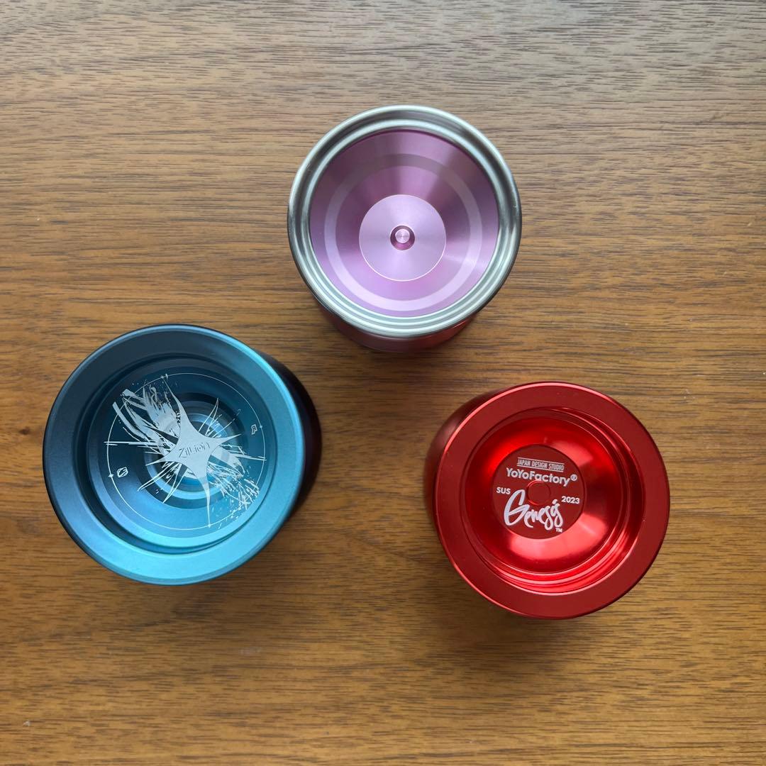 YoYoFactory Cross ヨーヨーセット 3色