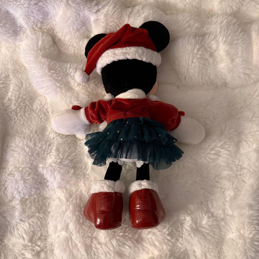 ディズニー　クリスマス　ミニー　ぬいぐるみ　2025