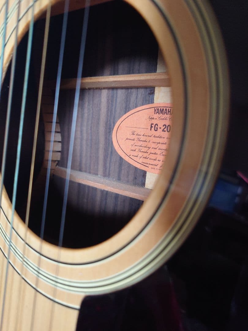 YAMAHA FG-202ジャパンビンテージ アコースティックギター調整済