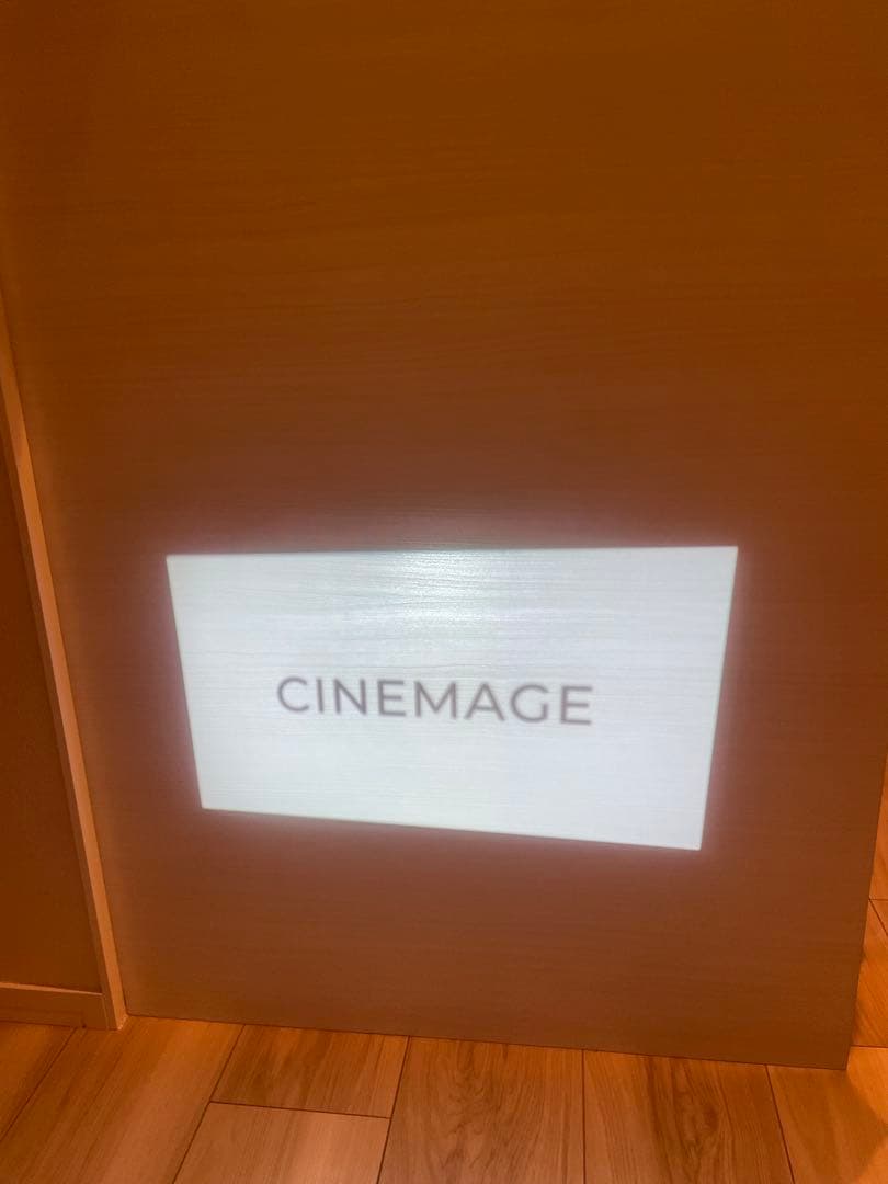 CINEMAGE mini ホワイト プロジェクター