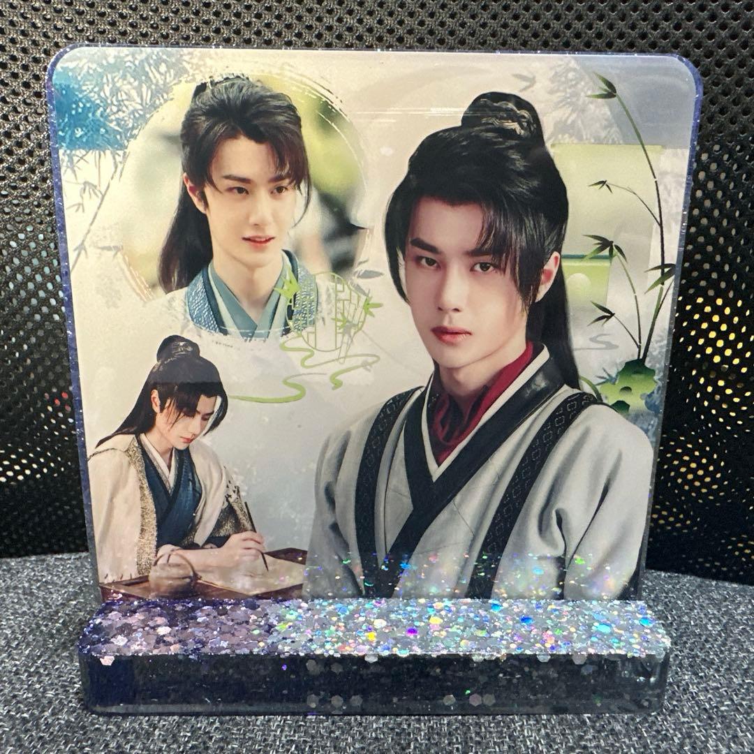 王一博 謝允 2番スタジオ　新両面レジン九宫格玄関置物