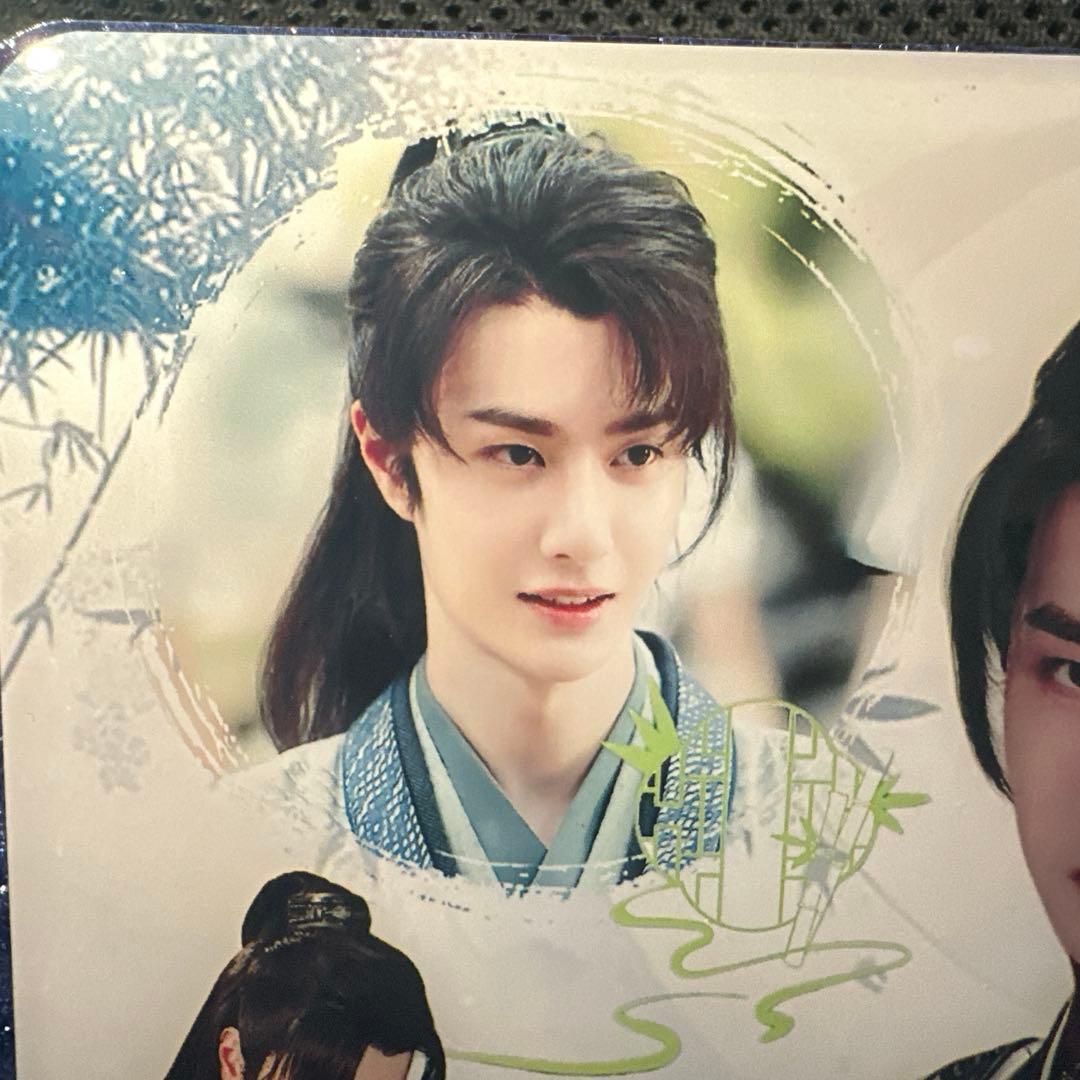 王一博 謝允 2番スタジオ　新両面レジン九宫格玄関置物