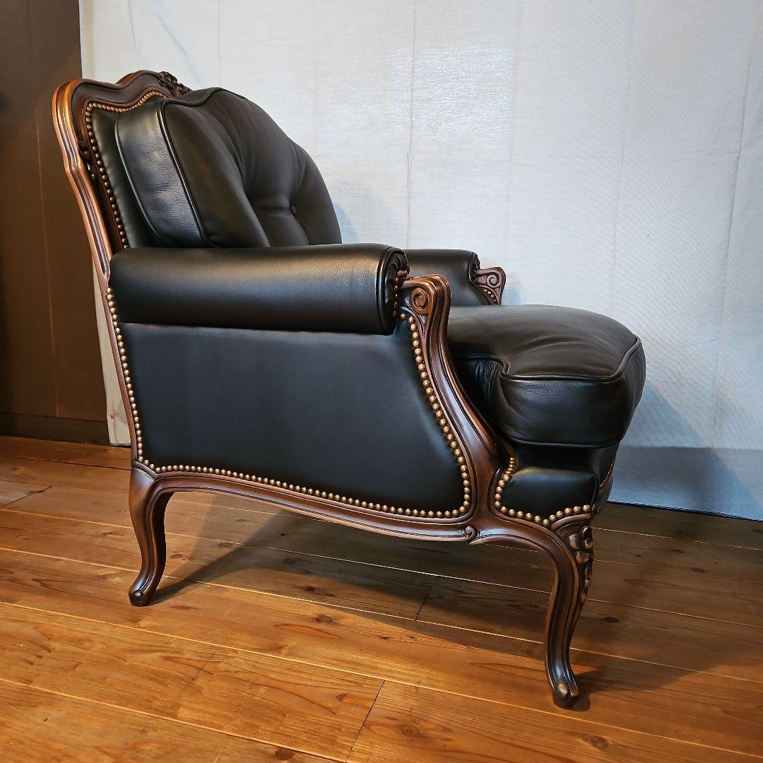 Karimoku　Domani　カリモク　ドマーニ　最高峰　本革ソファ　C