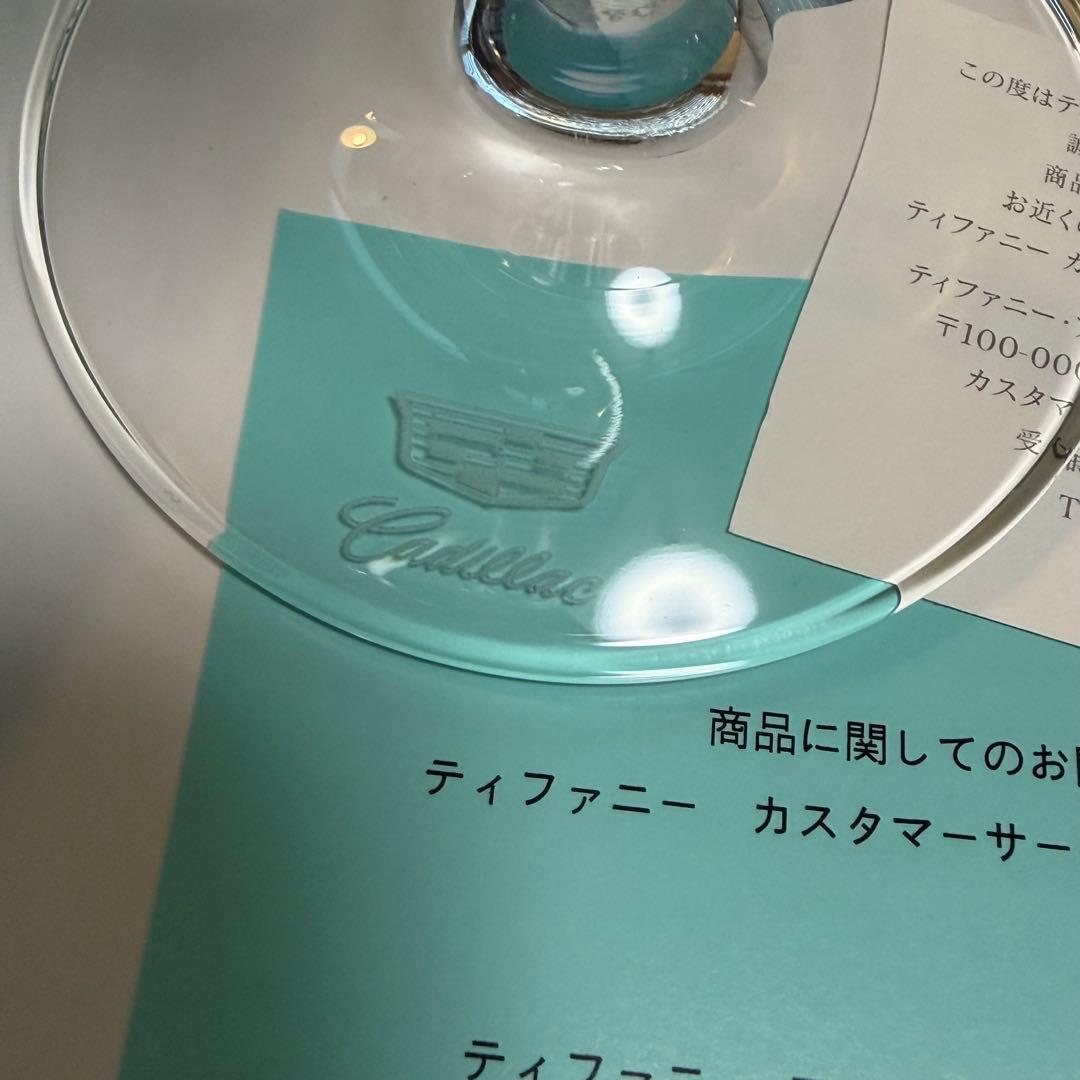 ティファニー　シャンパンペアグラス　キャデラック　新品未使用