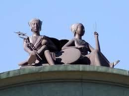 昭和レトロ洋館「大阪市中央公会堂」　白色模型