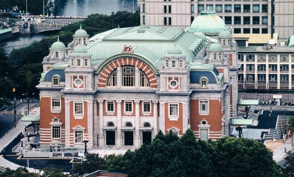 昭和レトロ洋館「大阪市中央公会堂」　白色模型