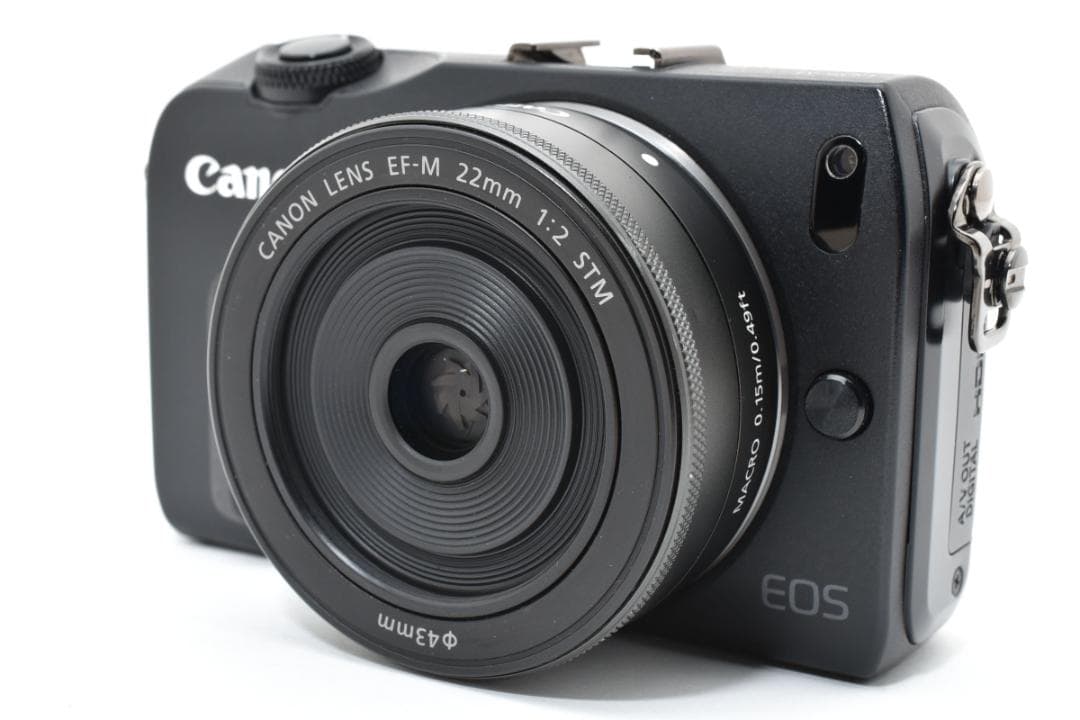 ★ほぼ新品★ Canon キヤノン EOS M EF-M 22mm F2 STM