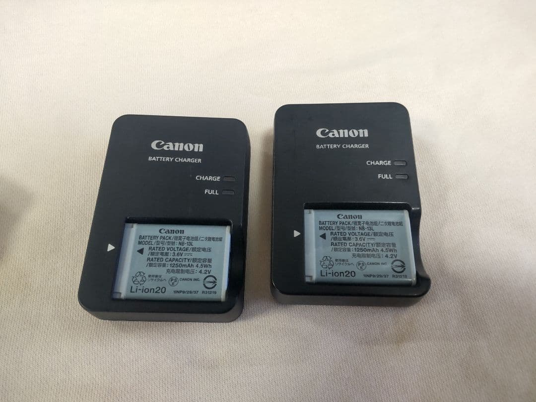 ✩ジャンク✩ 2台SET CanonPowerShotSX620HS BK・SL