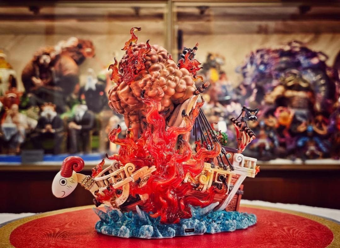 ワンピース M4 メリーを燃やす メイリ ガレージキット ガレキ スタチュー