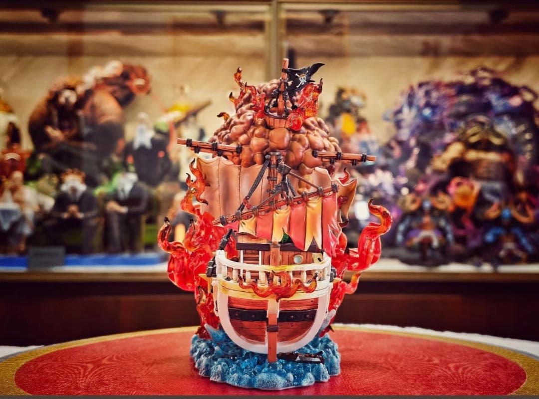 ワンピース M4 メリーを燃やす メイリ ガレージキット ガレキ スタチュー