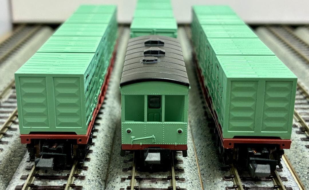 ★絶版・希少モデル★ コンテナ列車”たから号”(貨車・8両セット)