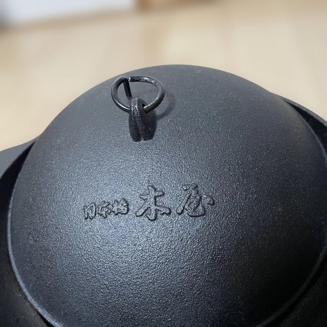 OIGEN 南部ごはん釜 3合炊 IH対応 南部鉄器 F-414