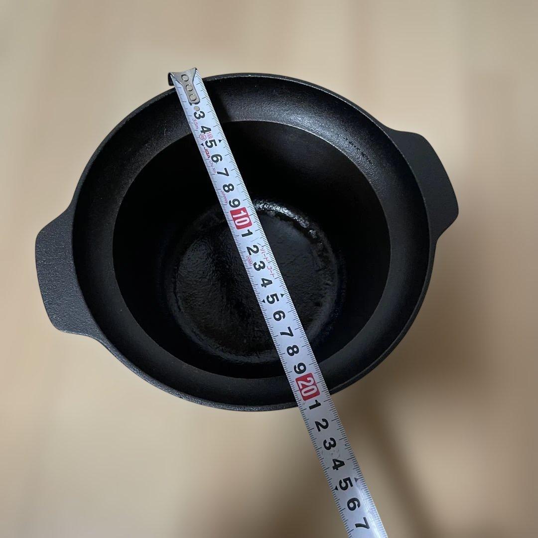 OIGEN 南部ごはん釜 3合炊 IH対応 南部鉄器 F-414