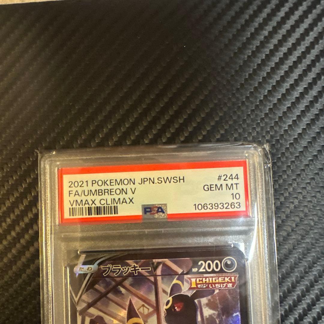 【PSA10】ブラッキーV CSR 244/184 VMAXクライマックス