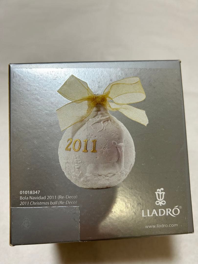 ⭐︎希少⭐︎ リヤドロ 2011 クリスマスボール　イヤーボール　オーナメント