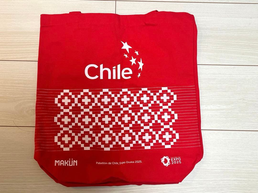 【非売品/関西万博】チリ ウォーターボトル・トートバッグ セット品