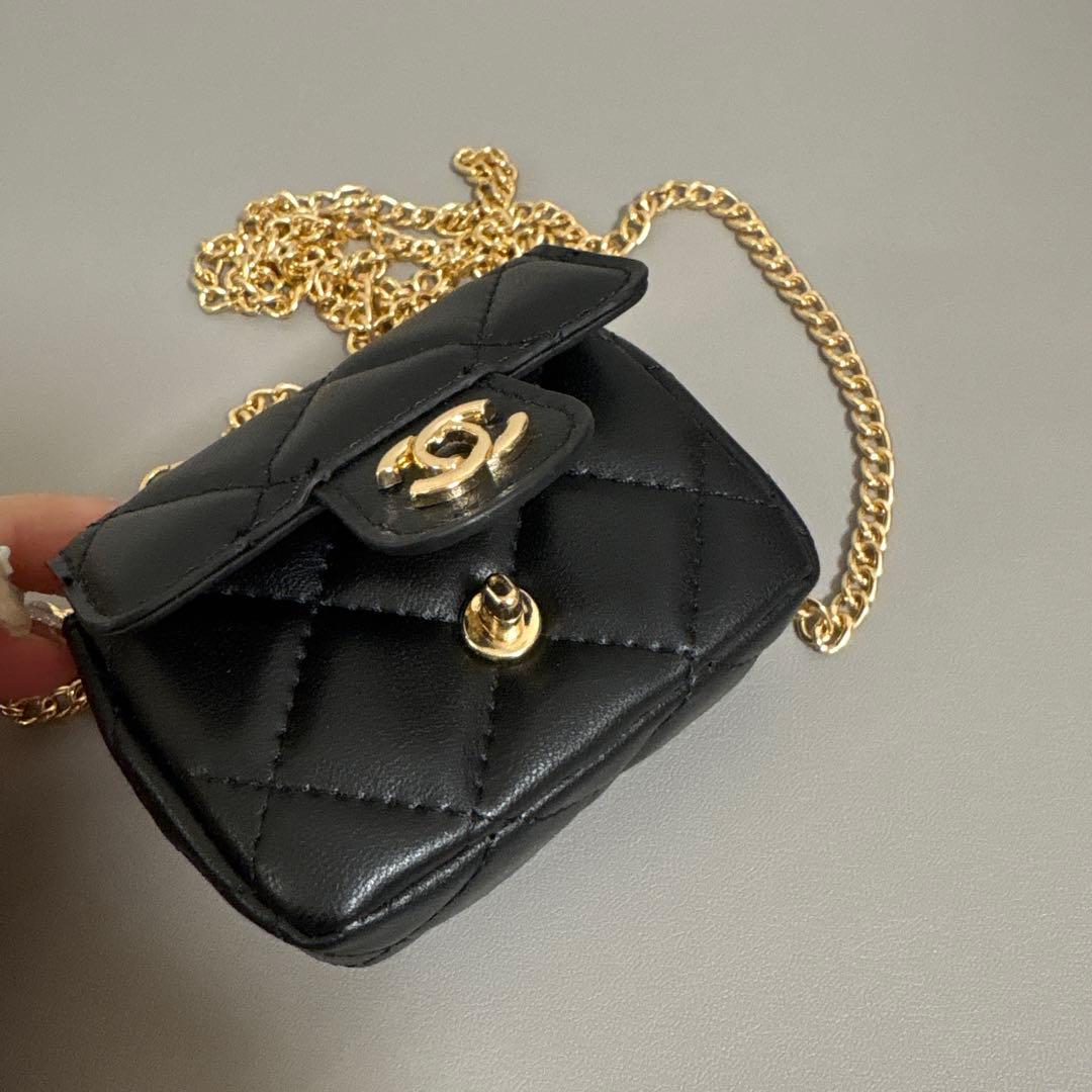 ノベルティ　AirPodsケース　ブラック