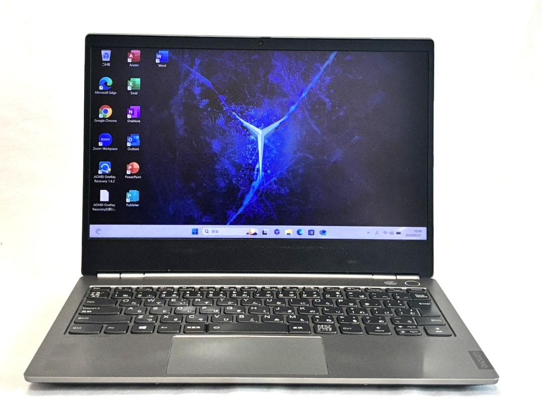 美品 レノボ ThinkBook 13s i7 10世代 SSD512 16GB