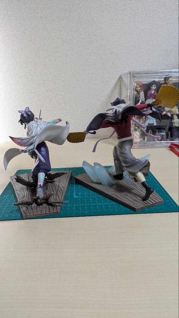 一番くじ 鬼滅の刃 〜姉の仇〜 A賞 胡蝶しのぶ フィギュア B賞 童磨　セット